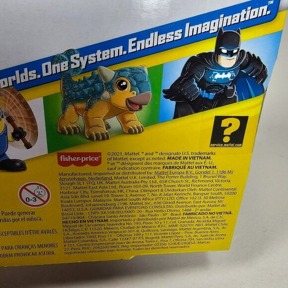 Imaginext Jurassic World Camp Cretaceous Bumpy & Ben Action Figures NEW 2021 - Picture 5 of 5